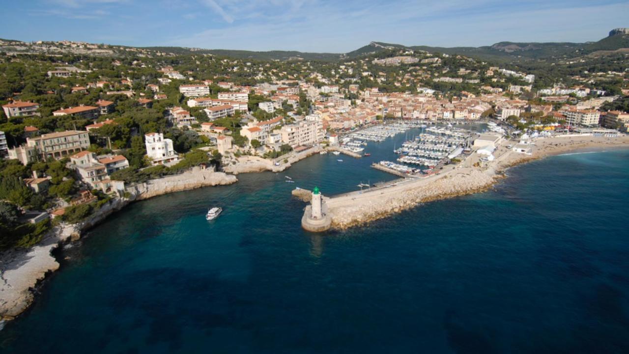 "Cote Soubeyran" Centre-Ville, Garage, Piscine, Terrasse Cassis Kültér fotó